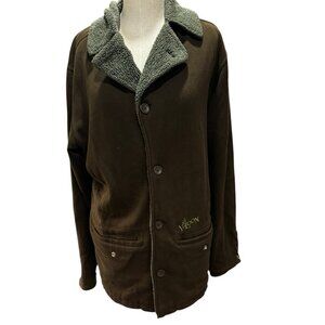 Rare Design Vintage Volcom Sherpa Collar Jacket - Y2K 2000s Era